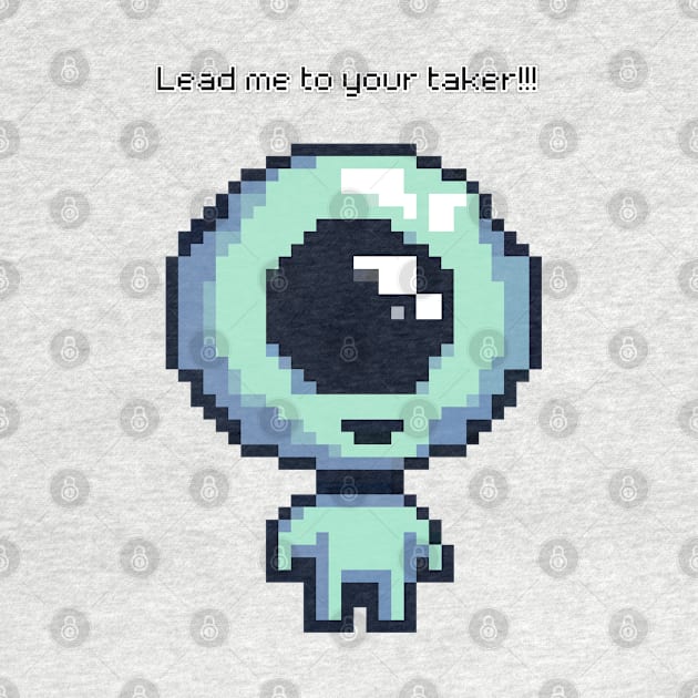 Adorable One-Eyed Alien - Meet Gerald by PixelArtly